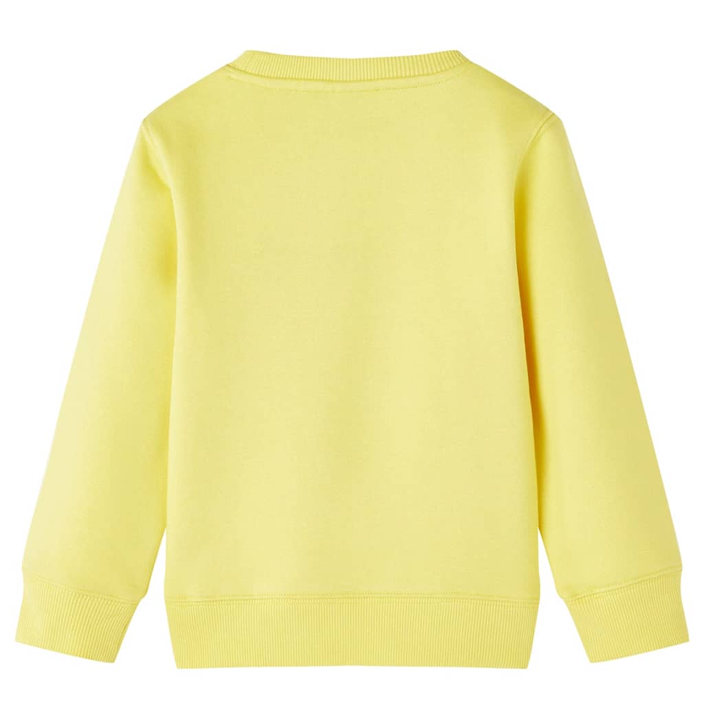 Pull pour enfants Vidaxl 116 jaune clair