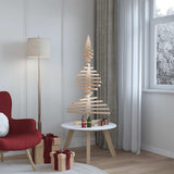 Vidaxx décoration de Noël sapin de Noël 120 cm en bois de pin massif