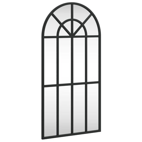 Vidaxx miroir mural arche 30x60 cm fer noir