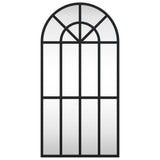 Vidaxx miroir mural arche 30x60 cm fer noir