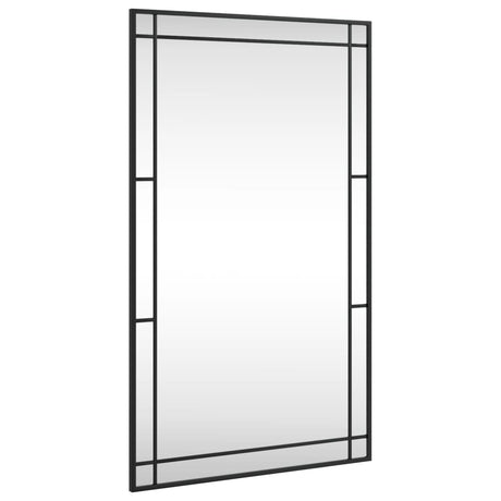Vidaxx miroir mural rectangulaire 60x100 cm fer noir