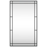 Vidaxx miroir mural rectangulaire 60x100 cm fer noir