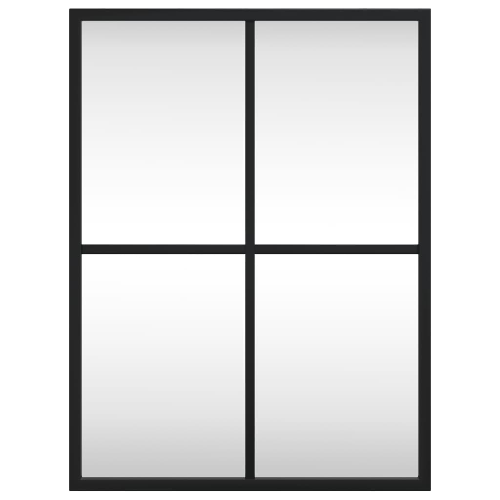 Vidaxx miroir mural rectangulaire 30x40 cm fer noir