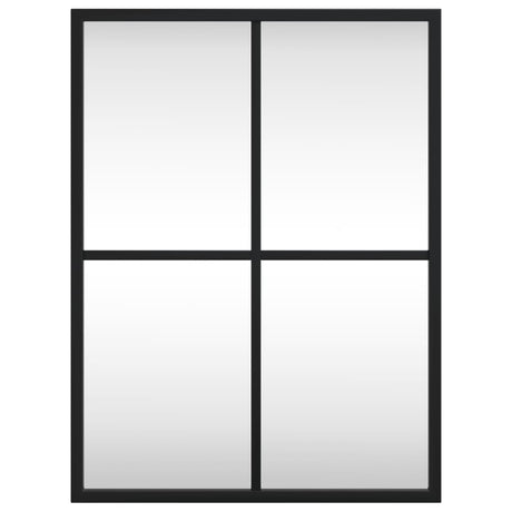 Vidaxx miroir mural rectangulaire 30x40 cm fer noir
