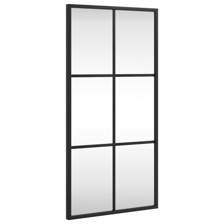 Vidaxx miroir mural rectangulaire 30x60 cm fer noir