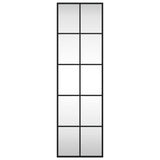 Vidaxl Wall Mirror Rectangular 30x100 CM Iron Black