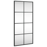 Vidaxl wall mirror rectangular 40x80 cm iron black