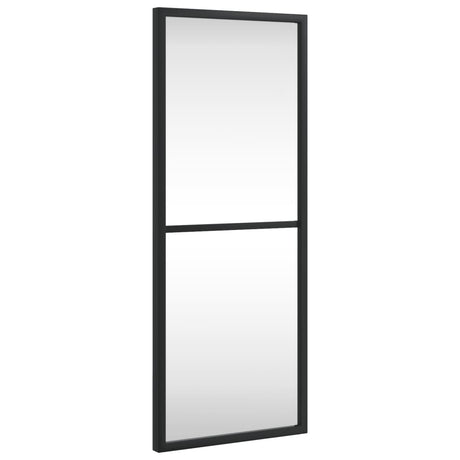 VidaXL miroir mural rectangulaire 20x50 cm fer noir