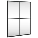 Vidaxx miroir mural rectangulaire 40x50 cm fer noir
