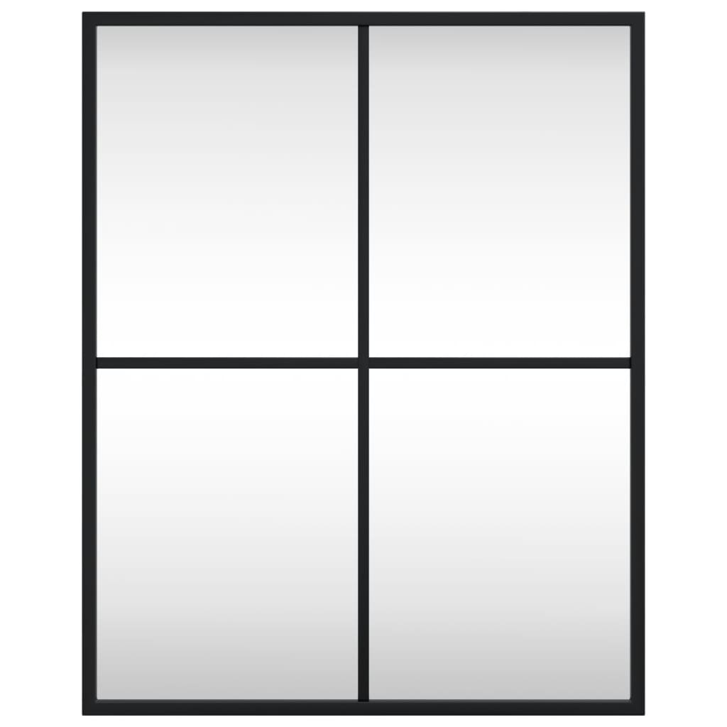 Vidaxx miroir mural rectangulaire 40x50 cm fer noir