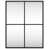 Vidaxx miroir mural rectangulaire 40x50 cm fer noir