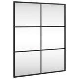 Vidaxx miroir mural rectangulaire 50x60 cm fer noir