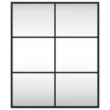Vidaxx miroir mural rectangulaire 50x60 cm fer noir