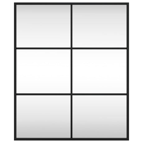 Vidaxx miroir mural rectangulaire 50x60 cm fer noir