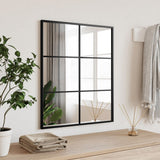 Vidaxx miroir mural rectangulaire 50x60 cm fer noir