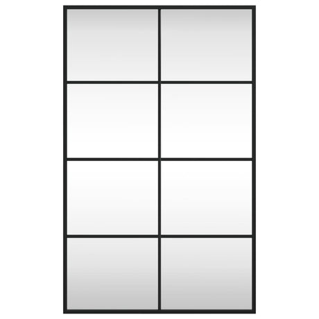 Vidaxx miroir mural rectangulaire 50x80 cm fer noir