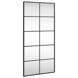 Vidaxx miroir mural rectangulaire 50x100 cm fer noir