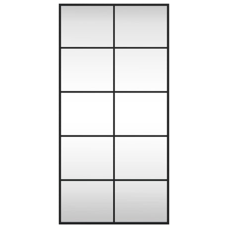 Vidaxx miroir mural rectangulaire 50x100 cm fer noir