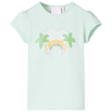 Vidaxl Children's Shirt 104 Light Mint w kolorze