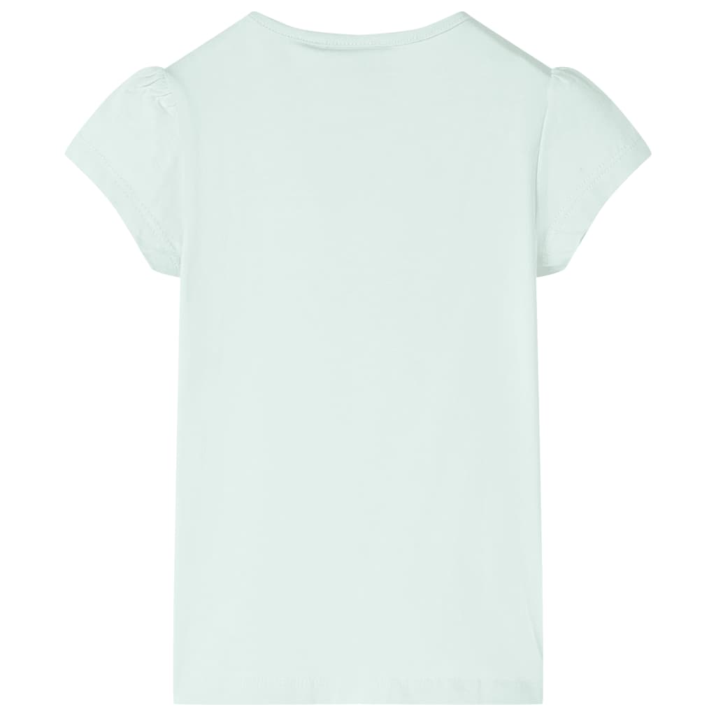 Vidaxl Children's Shirt 104 Light Mint w kolorze