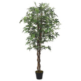 Vidaxl Artificiale Plant Maple Tree 672 Foglie 180 cm Verde