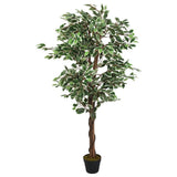Vidaxl plante artificielle ficus 1008 feuilles 180 cm vert