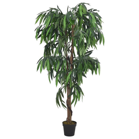 VidaXL Plante de manguier artificielle 600 feuilles 150 cm vert