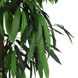 VidaXL Plante de manguier artificielle 600 feuilles 150 cm vert