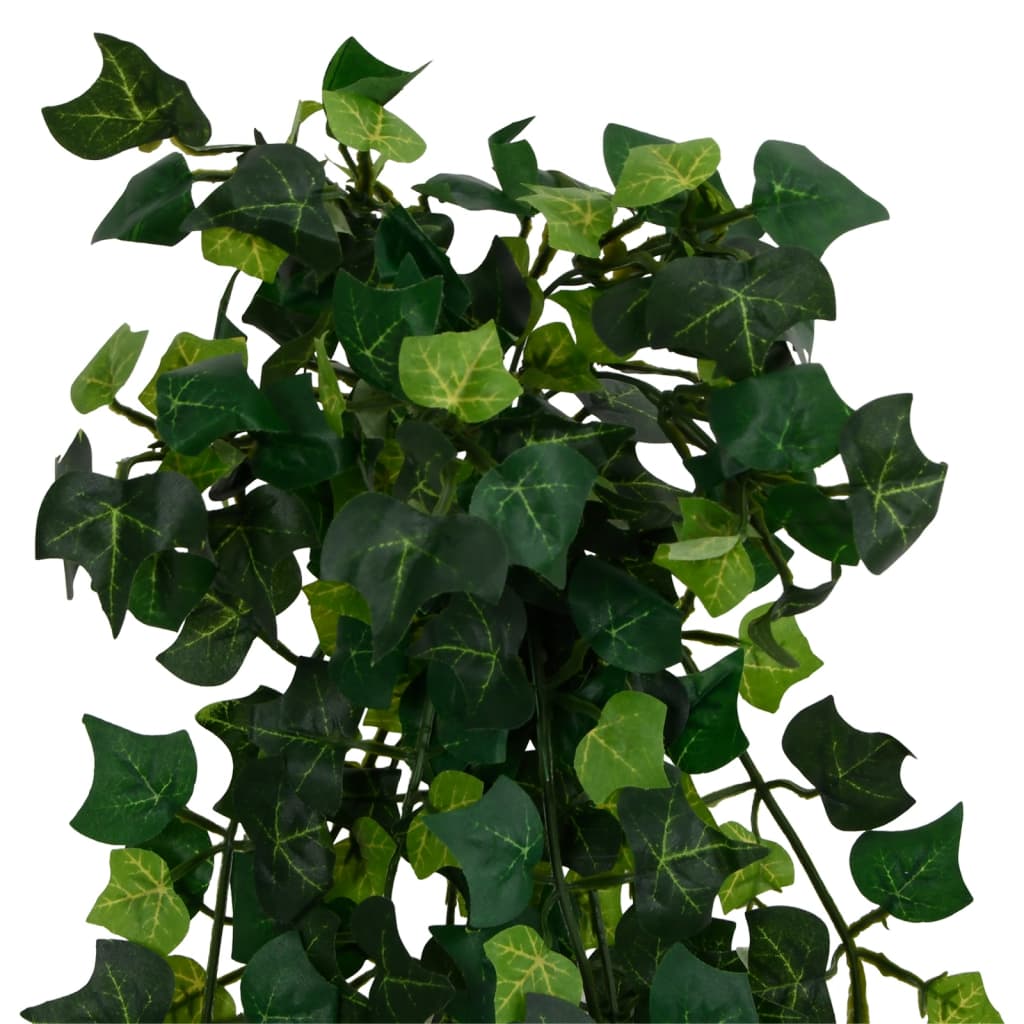 Vidaxx plantes artificielles suspendues 12 pcs 339 feuilles 90 cm vert