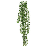 Vidaxx plantes artificielles suspendues 12 pcs 339 feuilles 90 cm vert et blanc