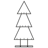 VidaXL décoration de Noël sapin de Noël 60 cm métal noir