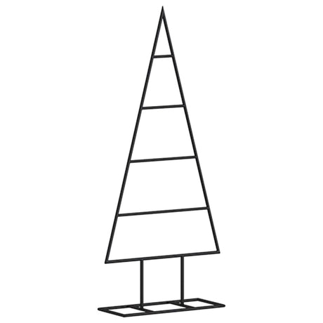 VidaXL décoration de Noël sapin de Noël 60 cm métal noir