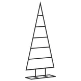 VidaXL décoration de Noël sapin de Noël 90 cm métal noir