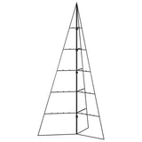 VidaXL décoration de Noël sapin de Noël 100 cm métal noir