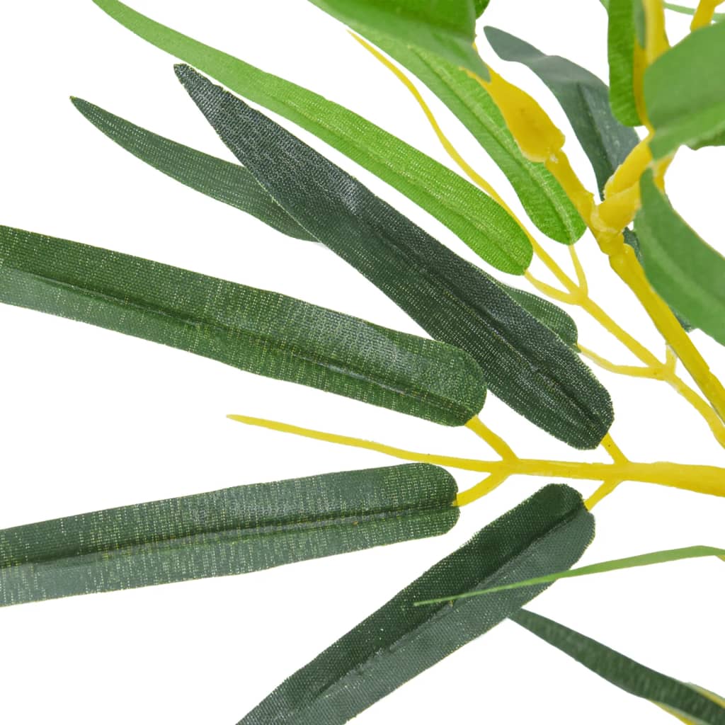 VidaXL plante artificielle bambou 368 feuilles 80 cm vert