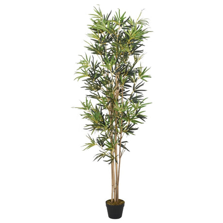 Vidaxx plante artificielle bambou 828 feuilles 150 cm vert