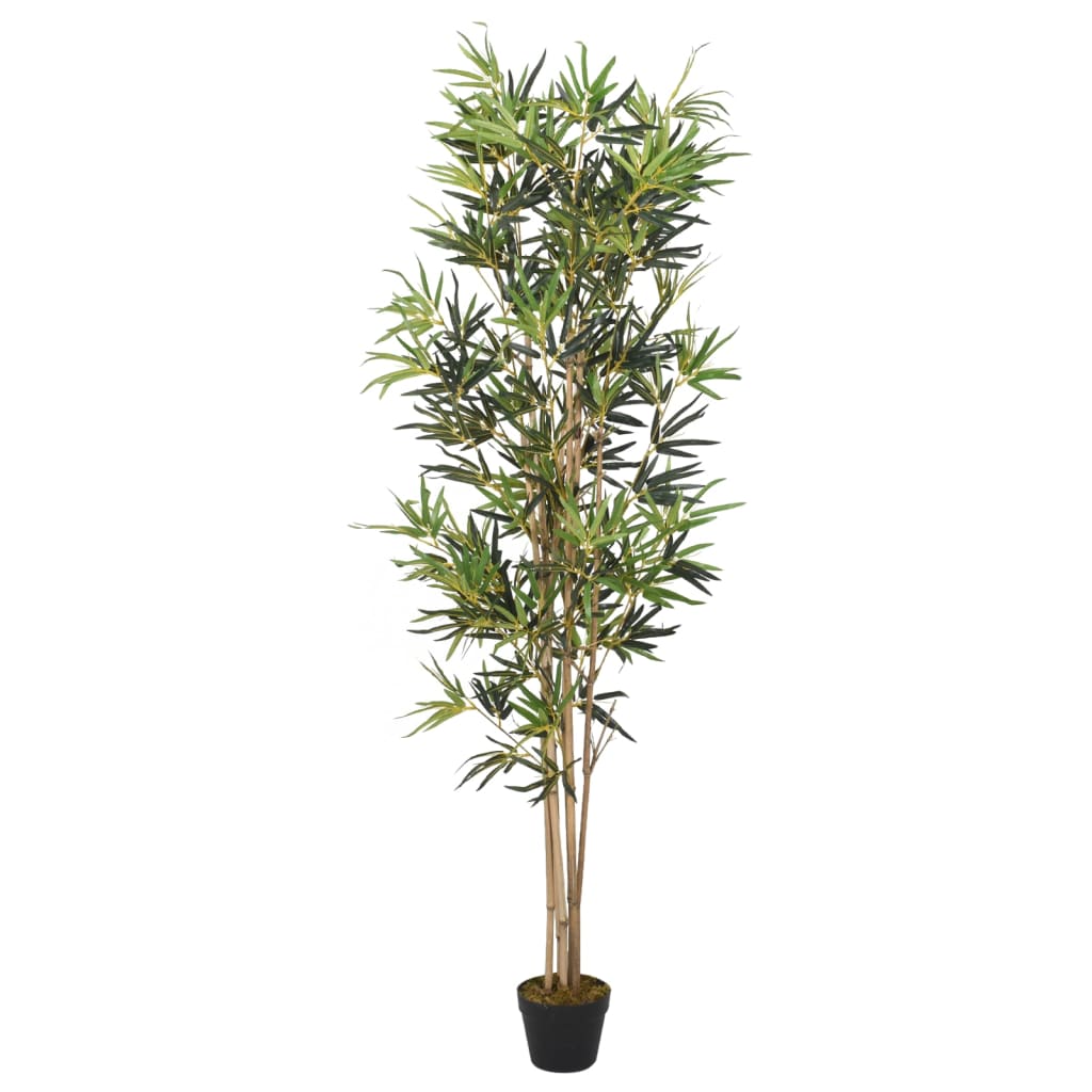 Vidaxl Artificial Plant Bamboo 828 lämnar 150 cm grön