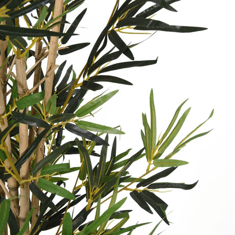 Vidaxx plante artificielle bambou 828 feuilles 150 cm vert