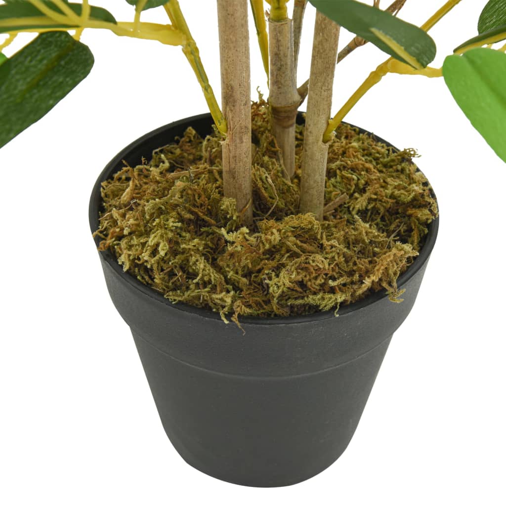 VidaXL plante artificielle bambou 368 feuilles 80 cm vert