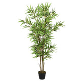 Vidaxx plante artificielle bambou 828 feuilles 150 cm vert