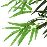 Vidaxl Artificial Plant Bamboo 368 lämnar 80 cm grön