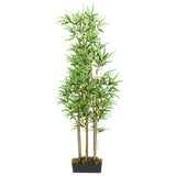 Vidaxl Artificial Plant Bamboo 828 lämnar 150 cm grön