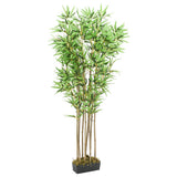 Vidaxx plante artificielle bambou 1288 feuilles 180 cm vert