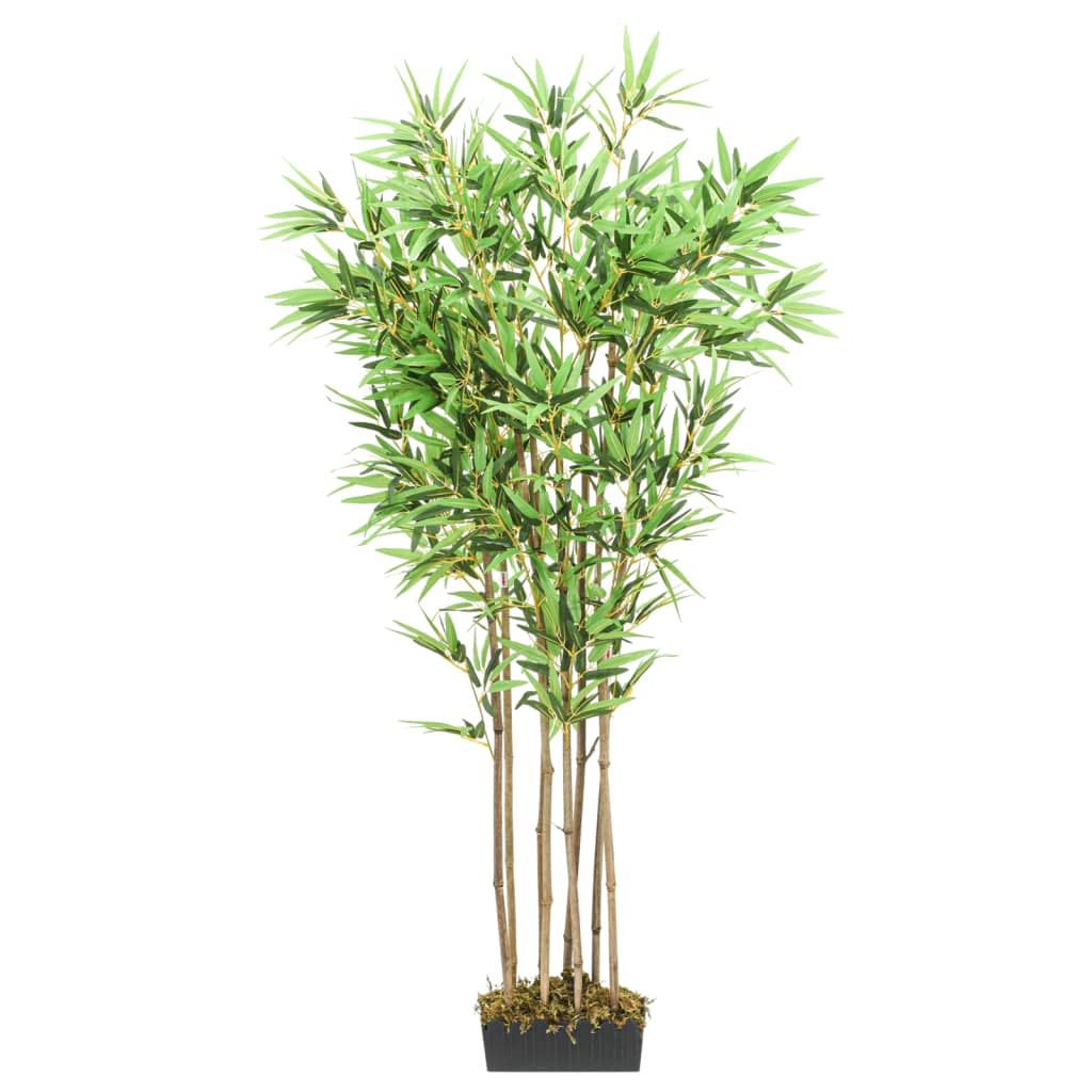 Vidaxl Bamboo per piante artificiali 1288 foglie di 180 cm verdi