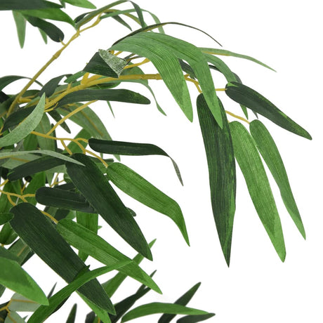 VidaXL plante artificielle bambou 988 feuilles 150 cm vert