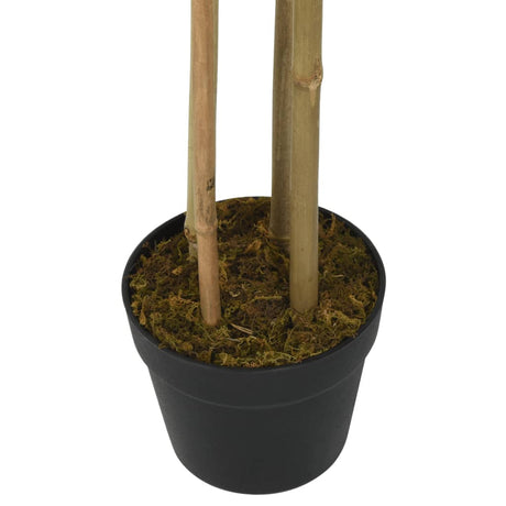 VidaXL plante artificielle bambou 988 feuilles 150 cm vert