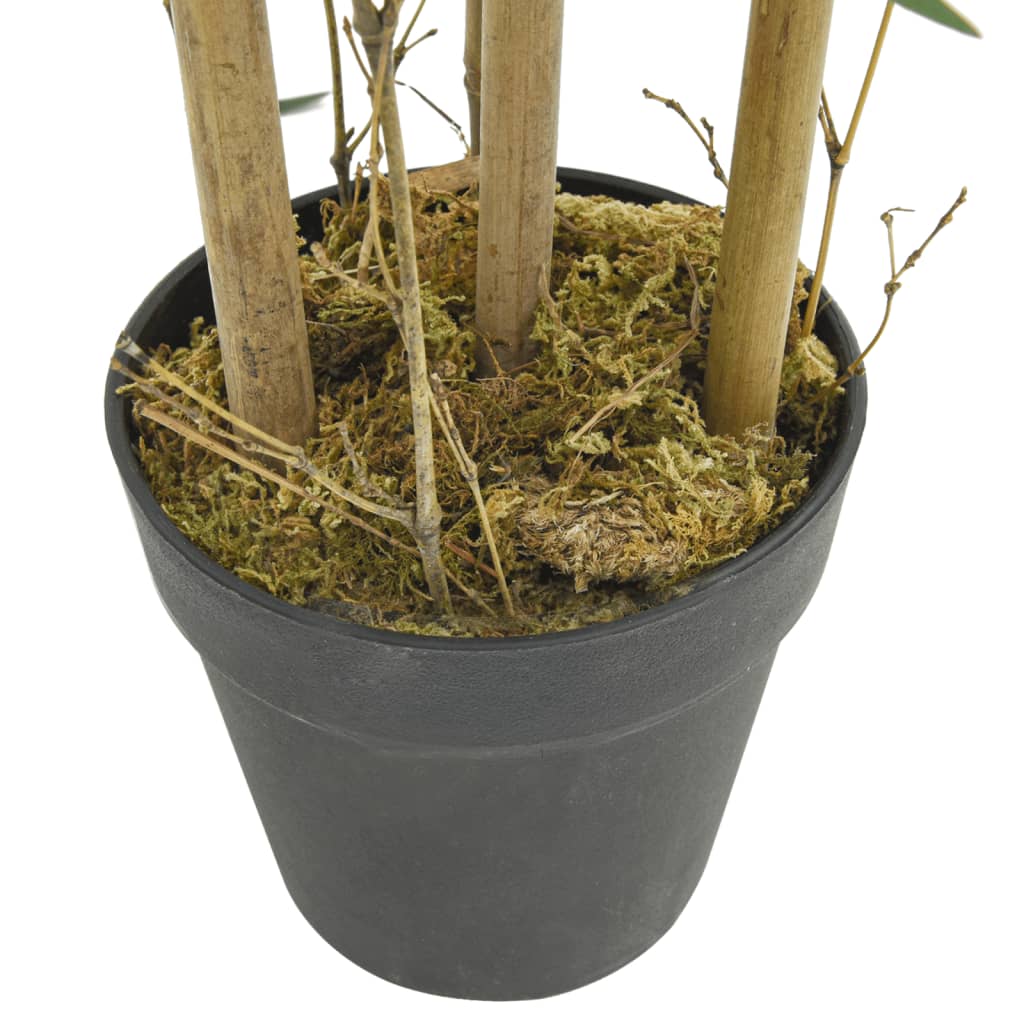 Vidaxl Artificial Plant Bamboo 500 lämnar 80 cm grön