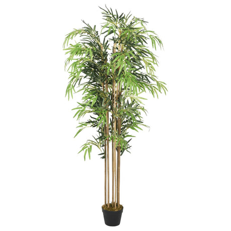 Vidaxx plante artificielle bambou 1095 feuilles 150 cm vert