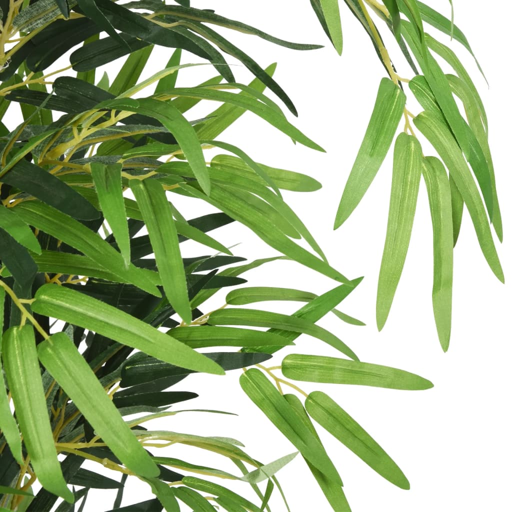 Vidaxl Artificial Plant Bamboo 1605 lämnar 180 cm grön