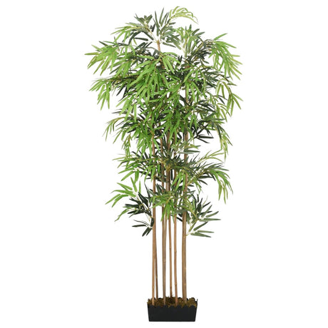 VidaXL Plante artificielle bambou 1605 feuilles 180 cm vert